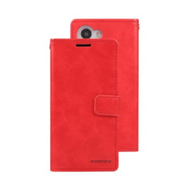 Samsung Galaxy S23 Compatible Case Cover With Blue Moon Diary - Red